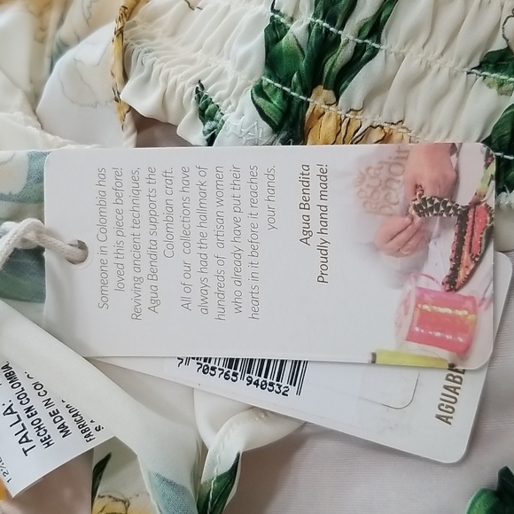 Agua Bendita Leandra Voila yellow dress - Picture 13 of 15